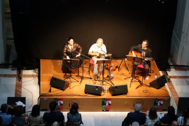 Lourdes Guerra, Luis Pastor y João Afonso. © Mª Gracia Correa