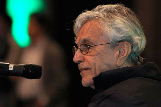 El cantante brasileño Caetano Veloso ofrece una rueda de prensa este jueves, en Ciudad de México (México). © EFE|Mario Guzmán