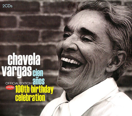 Portada del disco «Chavela Vargas. Cien años» de Chavela Vargas.