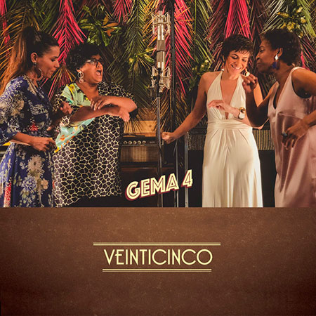 Portada del disco «Veinticinco» de Gema 4.