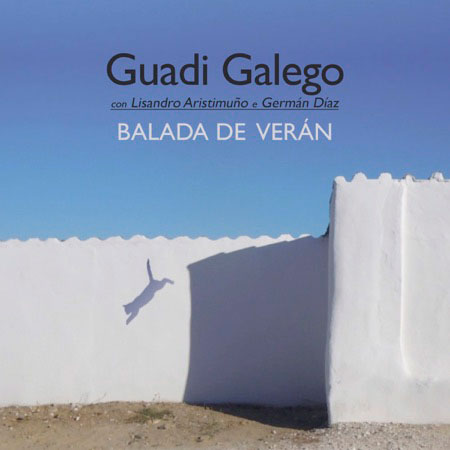 Portada del sencillo «Balada de Verán» de Guadi Galego invita con Lisandro Aristimuño.