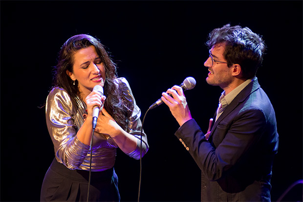 Alba Carmona con Guillem Roma. © Xavier Pintanel