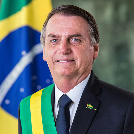 El presidente del Brasil Jair Bolsonaro.