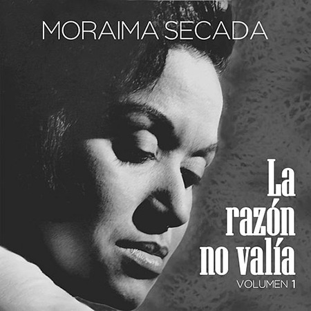 Portada del disco «La razón no valía» de Moraima Secada.