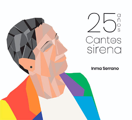 Portada del disco «25 años. Cantos de Sirena» de Inma Serrano.