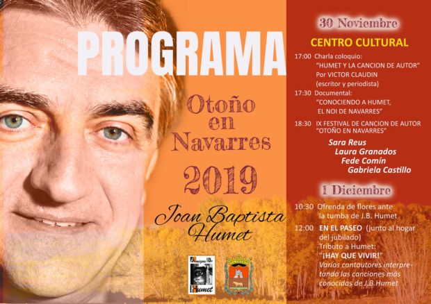 IX Festival de Canción De Autor «Otoño en Navarrés».