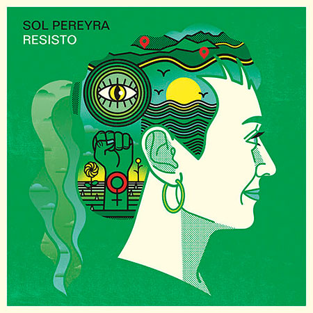 Portada del disco «Resisto» de Sol Pereyra.