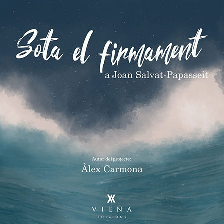 Portada del disco-libro «Sota el firmament» de Àlex Carmona.