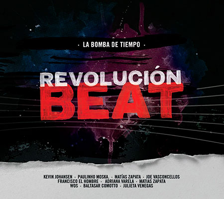 Portada del disco «Revolución beat» de La Bomba de Tiempo.