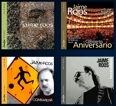 Jaime Roos reedita cuatro discos clave de su carrera.