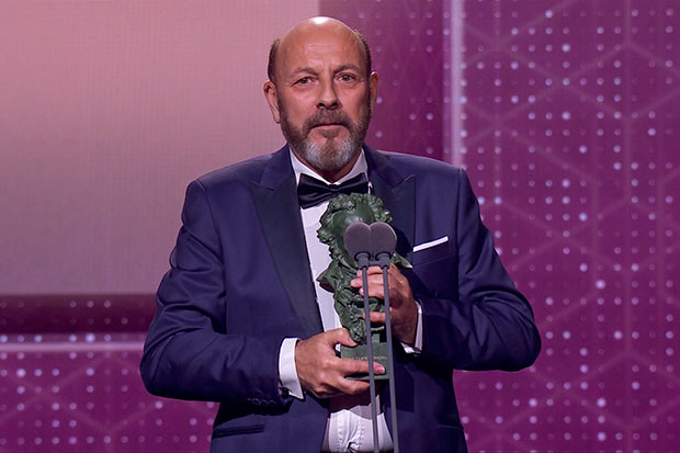 Javier Ruibal gana el Goya a la mejor canción original. © RTVE