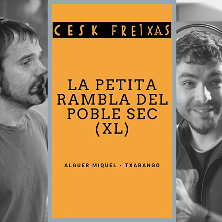 Portada del single «La petita rambla del Poble Sec» de Cesk Freixas y Alguer Miquel.