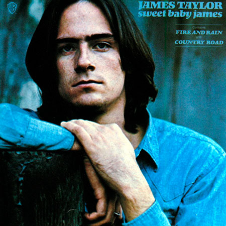 Portada del disco «Sweet Baby James» de James Taylor.