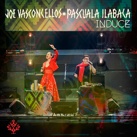 Portada del single «Induce» de Joe Vasconcellos junto a Pascuala Ilabaca.