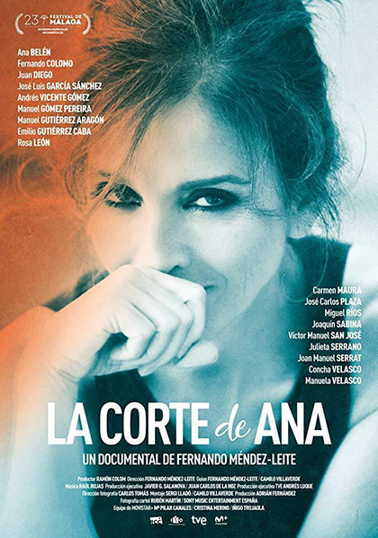 Cartel del documental «La corte de Ana» de Fernando Méndez Leite.