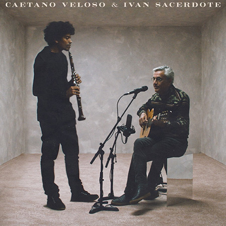 Portada del disco «Caetano Veloso & Ivan Sacerdote» de Caetano Veloso e Ivan Sacerdote.