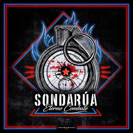 Portada del disco «Eterno Combate» de SonDaRúa.