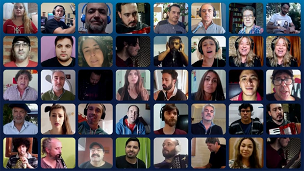 Más de 60 artistas santafesinos, reunidos porque «cantar es mi mano alzada y fuerte».