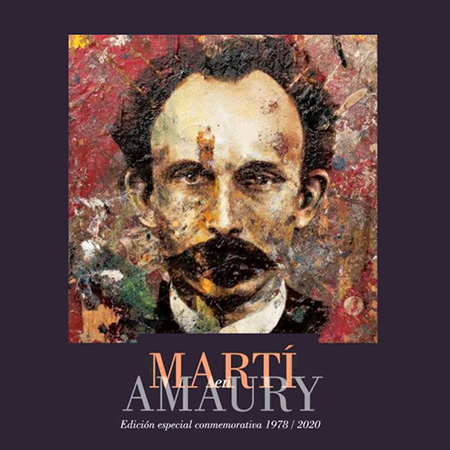 Portada del disco «Martí en Amaury. Edición especial conmemorativa 1978/2020» de Amaury Pérez.