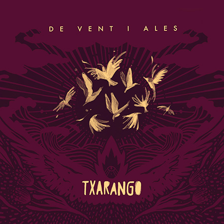 Portada del disco «De vent i ales» de Txarango.