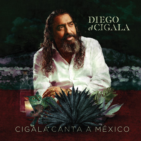 Portada del disco «Cigala Canta a México» de Diego «El Cigala».