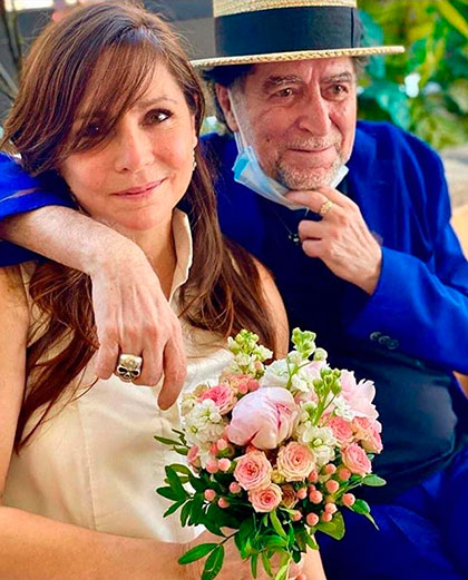 Jimena Coronado y Joaquín Sabina. © Instagram Joaquín Sabina