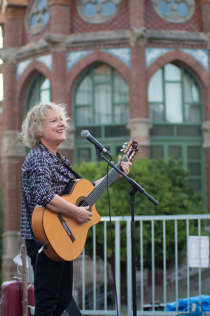 Marina Rossell en el Festival Cruïlla de Barcelona. © Xavier Pintanel