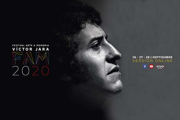 El Festival Arte y Memoria Víctor Jara tendrá este año versión online.