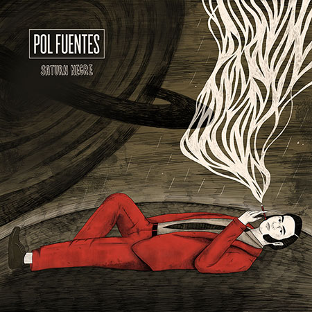 Portada del disco «Saturn Negre» de Pol Fuentes.