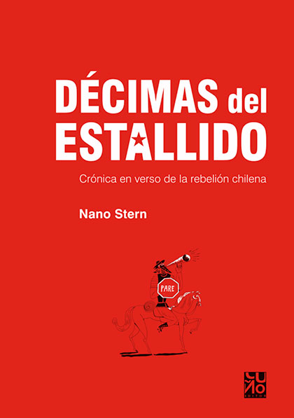 Portada del libro «Décimas del estallido» de Nano Stern.