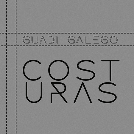 Portada del disco «Costuras» de Guadi Galego.