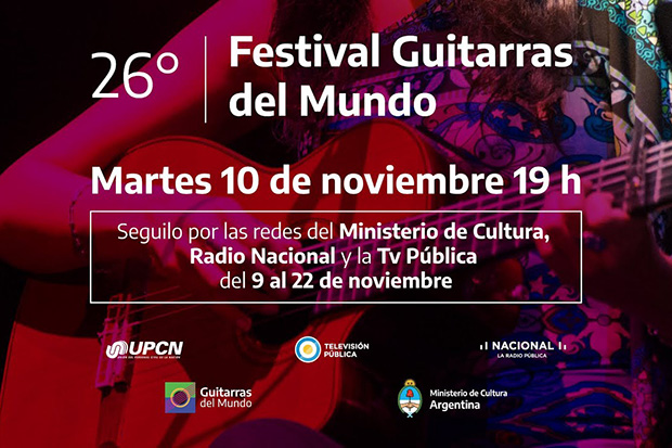 XXVI festival Guitarras del Mundo 2020.