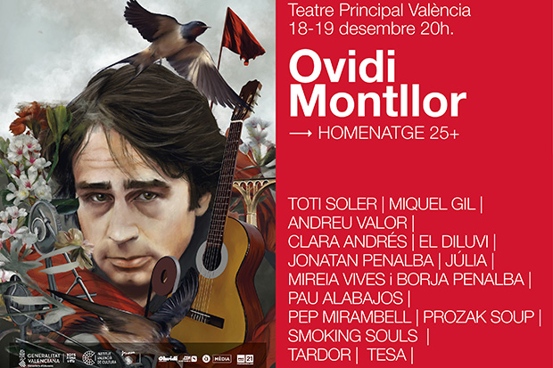 Catorce músicos rendirán homenaje a Ovidi Montllor.