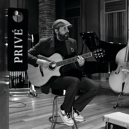 Portada del disco «Privé» de Juan Luis Guerra.