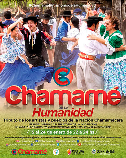 Fiesta Nacional virtual del Chamamé 2021