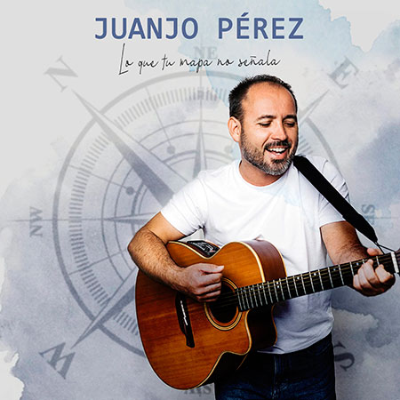 Portada del disco «Lo que tu mapa no señala» de Juanjo Pérez.