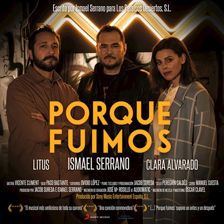 Portada del single «Porque fuimos» de Ismael Serrano.