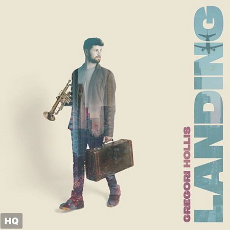 Portada del disco «Landing» de Gregori Hollis.