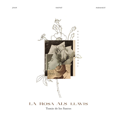 Portada del disco «La rosa als llavis» de Tomàs de los Santos.