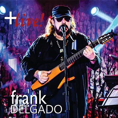 Portada del disco « Live (Más, en Vivo)» de Frank Delgado.