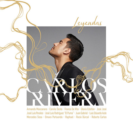 Portada del disco «Leyendas» de Carlos Rivera.