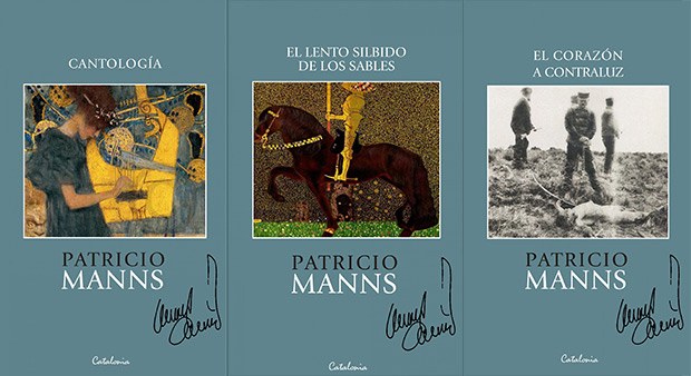 El lento silbido de los sables», El corazón a contraluz» y Cantología»; primeros títulos de la Biblioteca Patricio Manns.