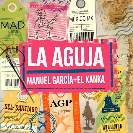 Portada del single «La aguja» de Manuel García con El Kanka.