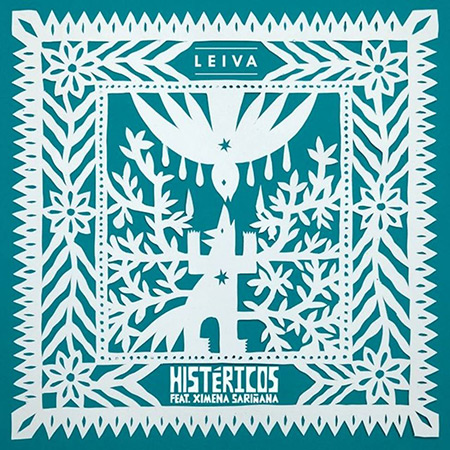 Portada del single «Histéricos» de Leiva con Ximena Sariñana.