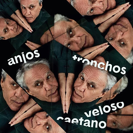 Portada del single «Anjos tronchos» de Caetano Veloso.