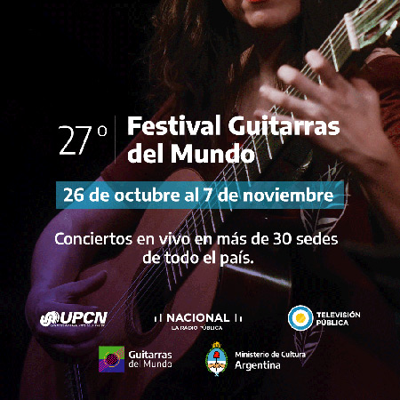 XXVII Festival Guitarras del Mundo 2021.