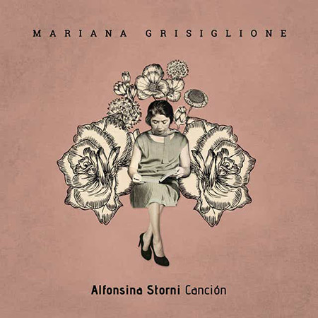 Portada del disco «Alfonsina Storni canción» de Mariana Grisiglione.