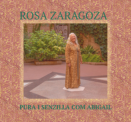Portada del disco «Pura i senzilla com Abigail» de Rosa Zaragoza.