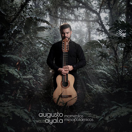 Portada del disco «Momentos mesopotámicos» de Augusto Ayala.