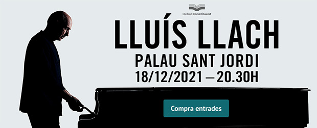 Lluís Llach regresará a los escenarios en un concierto colectivo para Debat Constituent.
